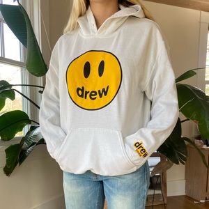 White Drew Hoodie